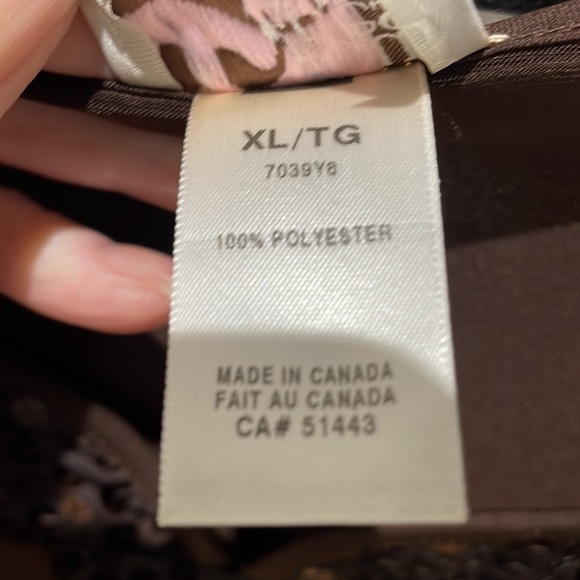 Your Best Friend, Dark Brown Sequin Embellished Top, SZ XL NWOT - Picture 4 of 7